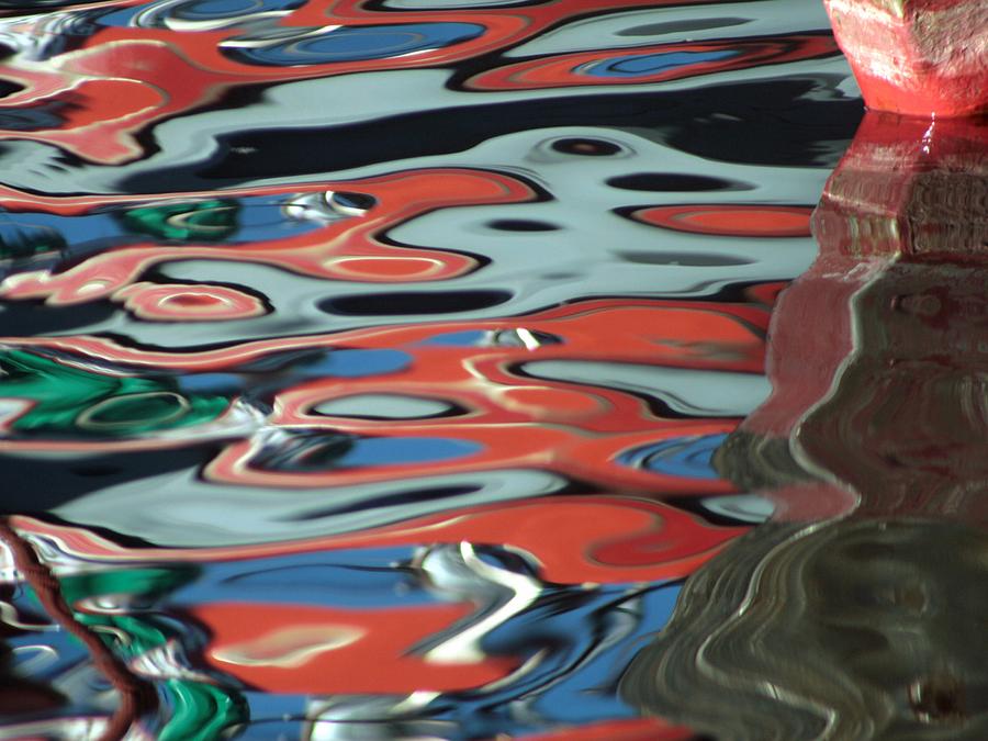 Abstract Water Reflection 67 Photograph by Andrew Hewett