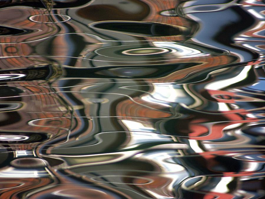 Abstract Water Reflection 86 Photograph by Andrew Hewett