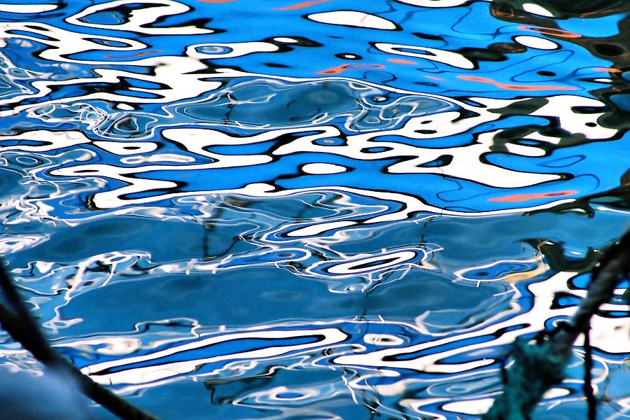 Abstract Water Reflection 9 Photograph by Andrew Hewett