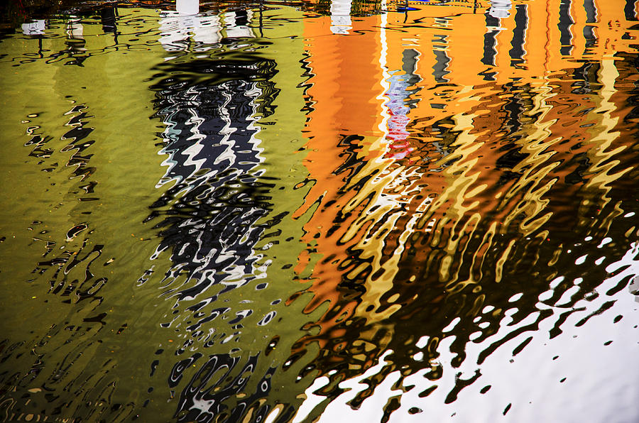 Abstract Waterfront Photograph by Carolyn Marshall