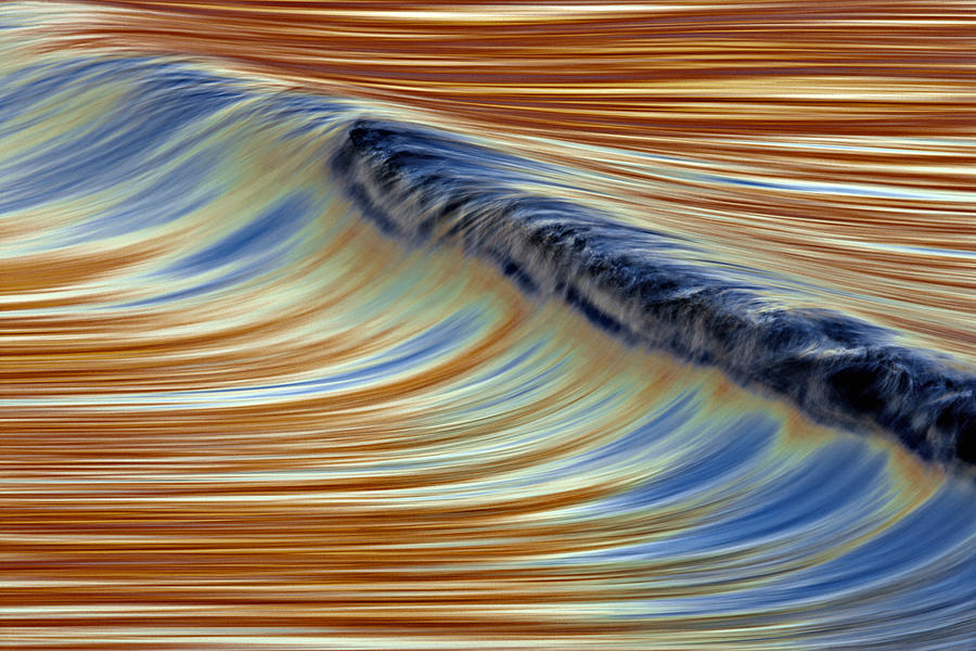 Abstract Wave #3 C6J7858 Photograph by David Orias