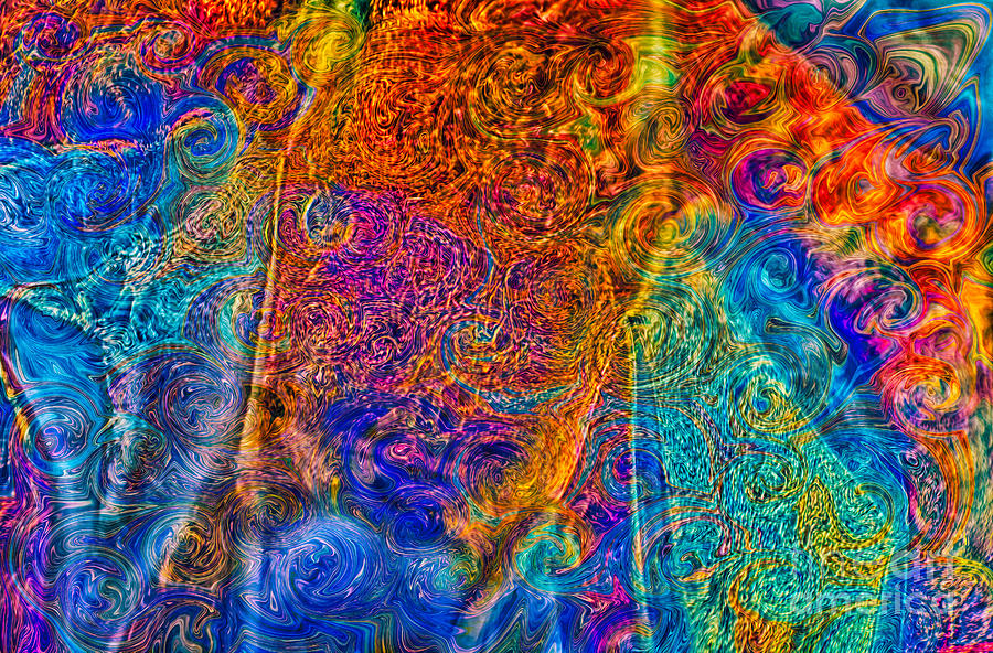 Abstract Digital Art - Abstracted Lioness Colorful Abstract Art by Omaste Witkowski by Omaste Witkowski