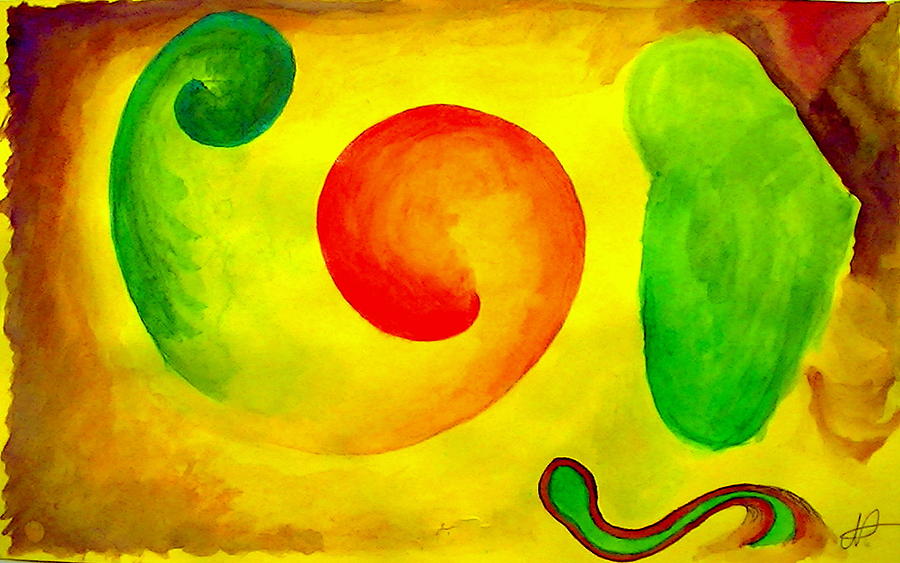 Abstraction II Painting by Nieve Andrea 