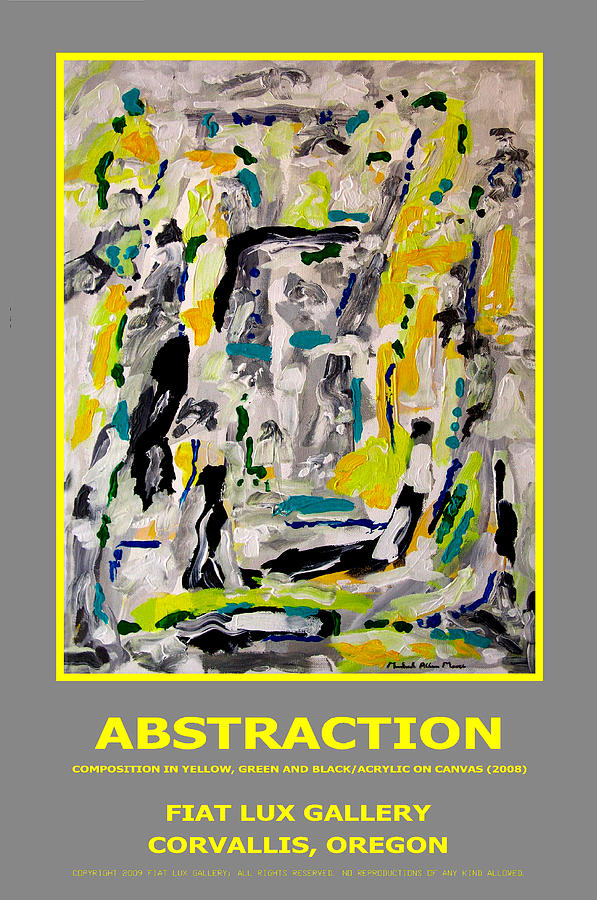 Abstraction Painting by Michael Moore