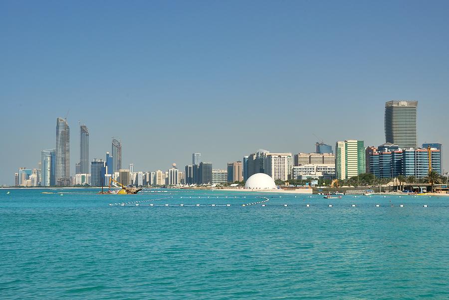 Abu Dhabi Skyline Photograph by Steven Richman