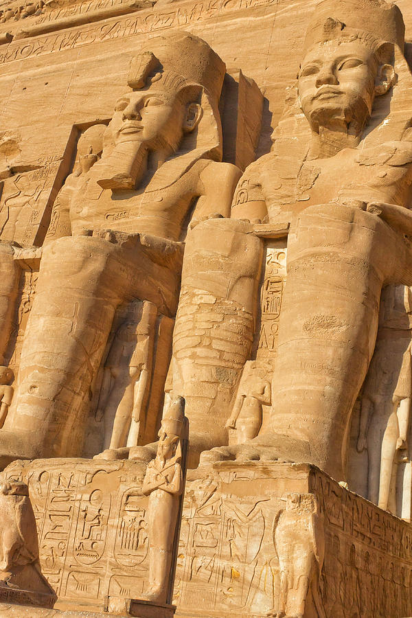 Abu Simbel Temple Sculptures Photograph by Jaroslav Frank - Fine Art ...