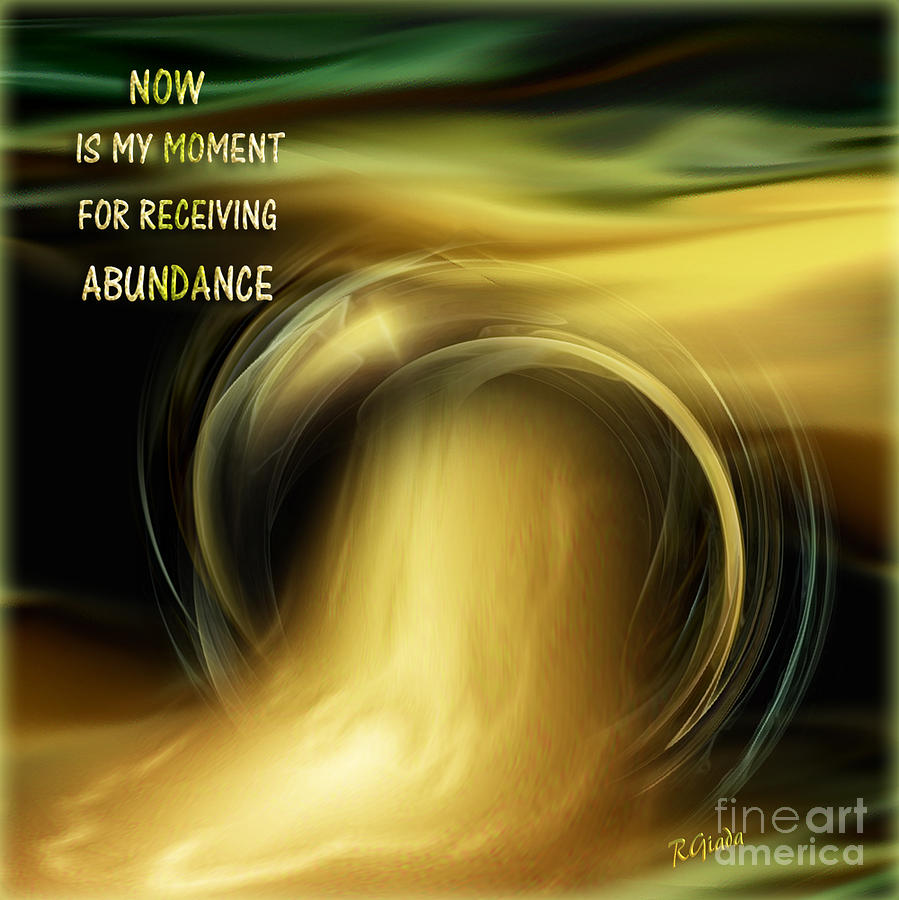 Abundance - inspirational art by Giada Rossi Digital Art by Giada Rossi