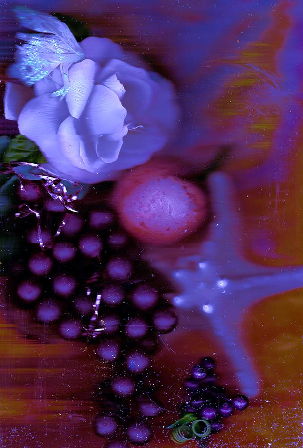 Grape Painting - Abundance of Beauty by Anne-Elizabeth Whiteway