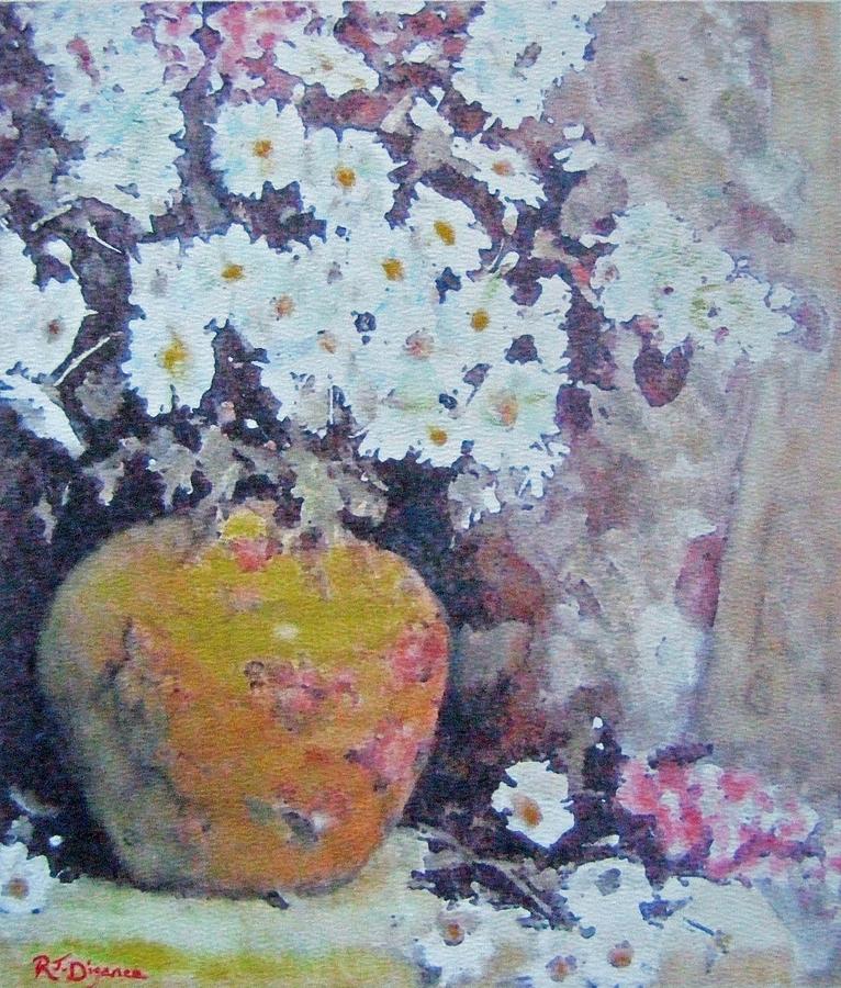 Abundance of Daisies Painting by Richard James Digance