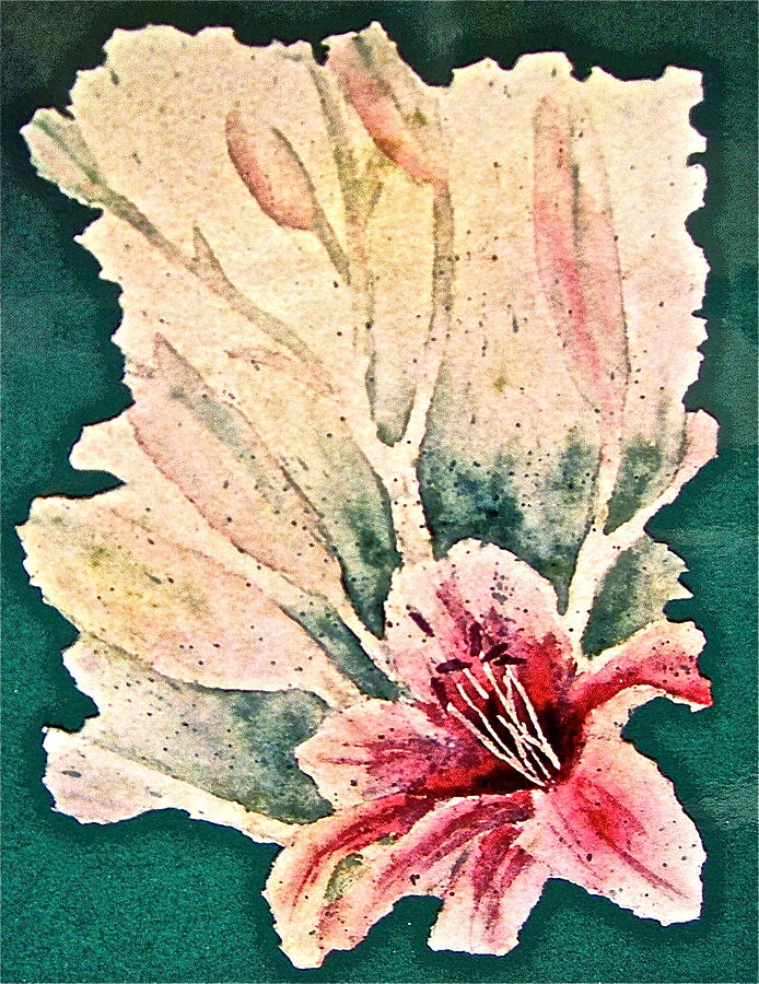 Abundant Buds Painting by Carolyn Rosenberger