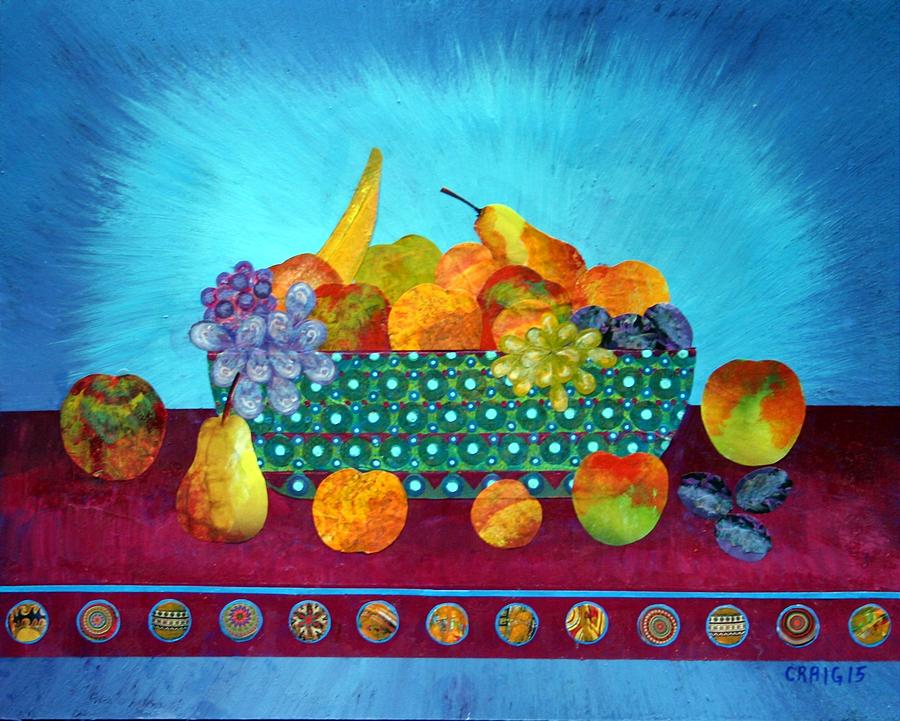 Thanksgiving Mixed Media - Abundant Fruit by Bob Craig
