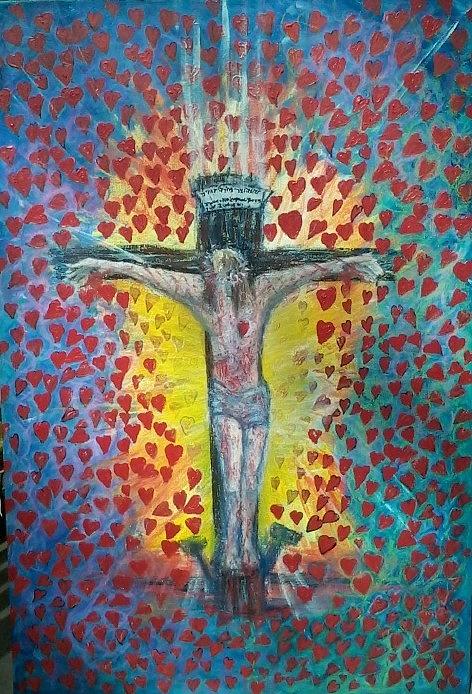 Jesus Christ Digital Art - Abundant Love Too by Richard Hubal
