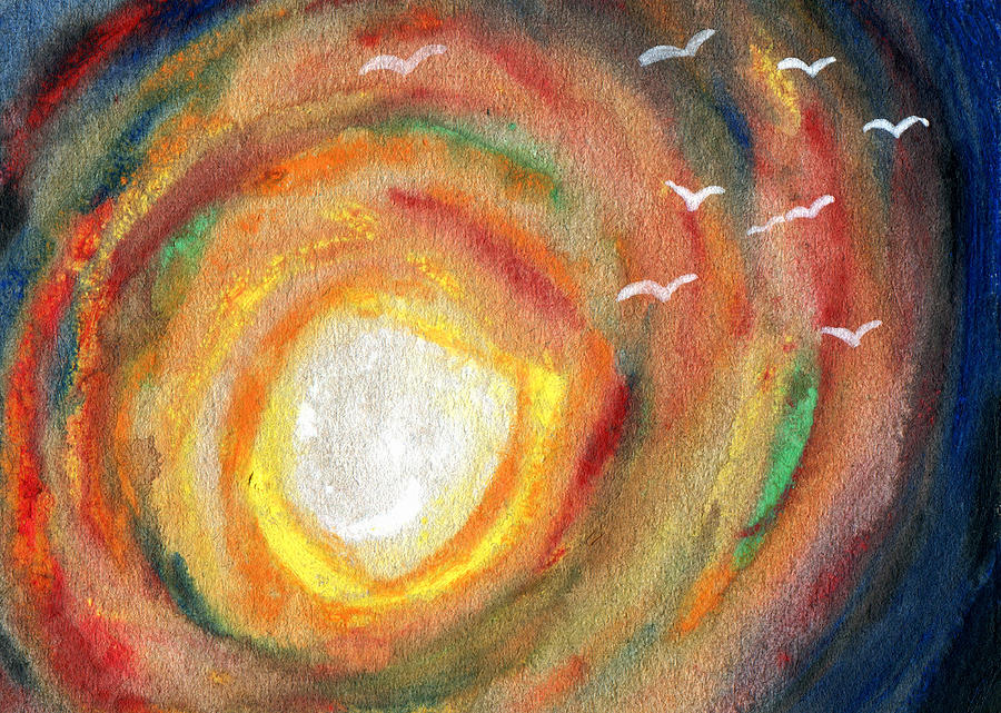 Abysm of the Sun Painting by R Kyllo