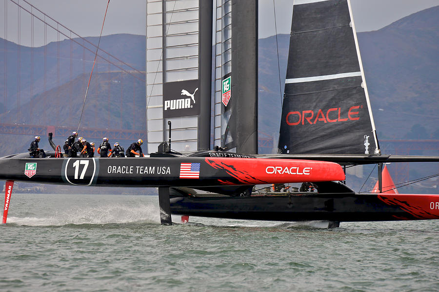 Oracle Team Usa #6 Photograph by Steven Lapkin