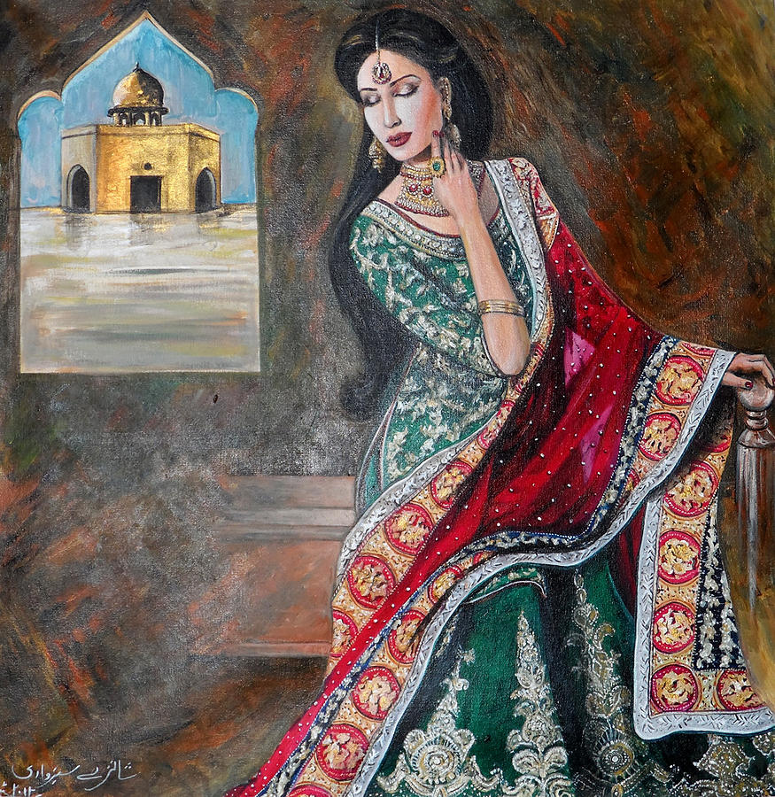 Ac-ssb-001 Painting by Shanzay Subzwari