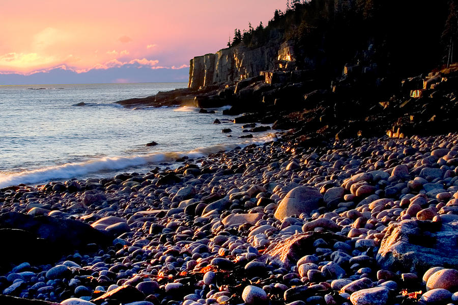 Acadia Coast at Otter Cliffs 9772 Photograph by Brent L Ander