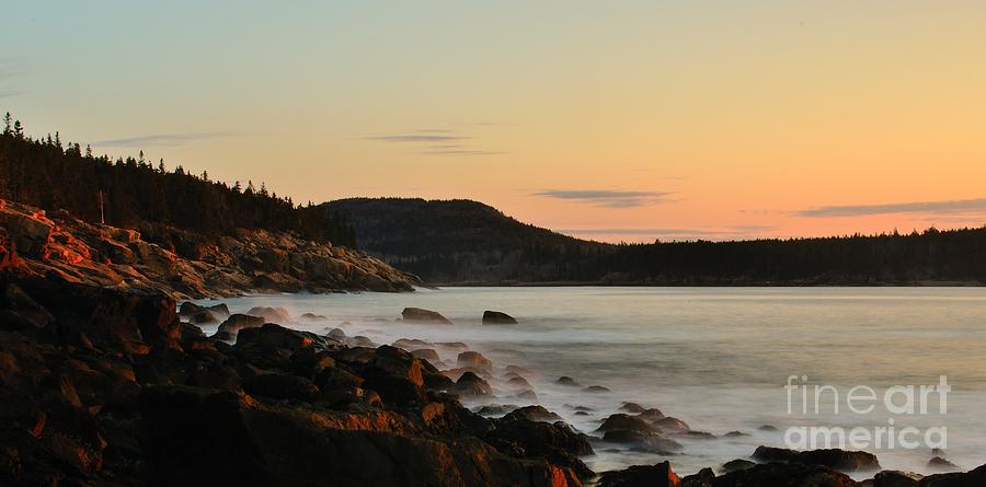 Acadia Morning Photograph by Paul Noble
