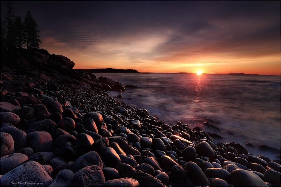 Acadia National Park  Sunrise Photograph by Daniel Behm
