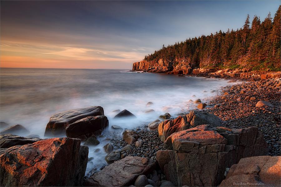 Acadia Otter Cliffs Photograph by Daniel Behm