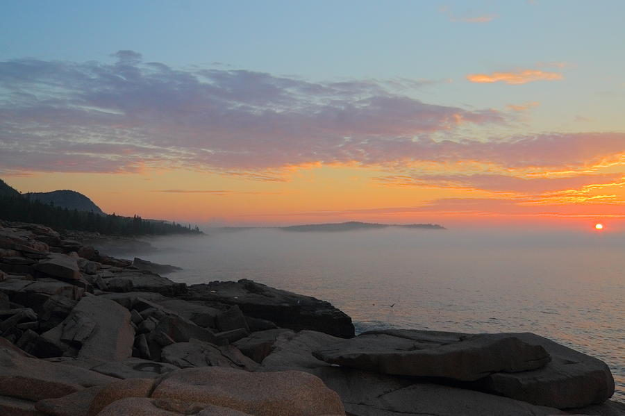 Acadia Sunrise 5 Photograph by Jeff Heimlich