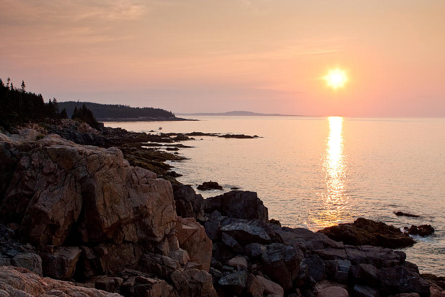 Acadia Sunrise 5613 Photograph by Brent L Ander