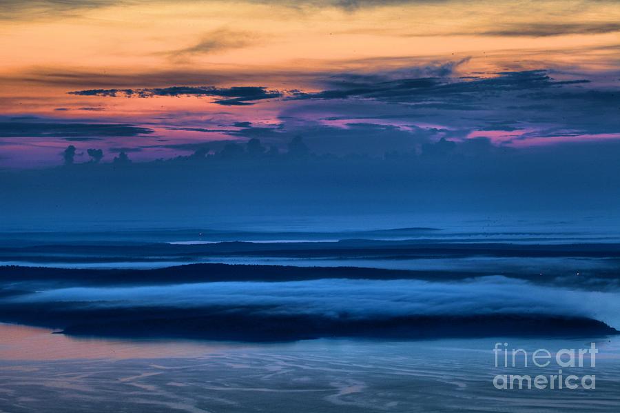 Acadia Sunrise Photograph by Adam Jewell