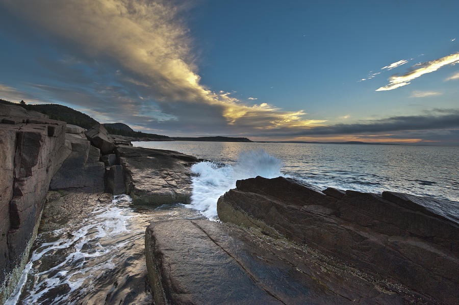 Acadia Sunrise Photograph by Rick Hartigan