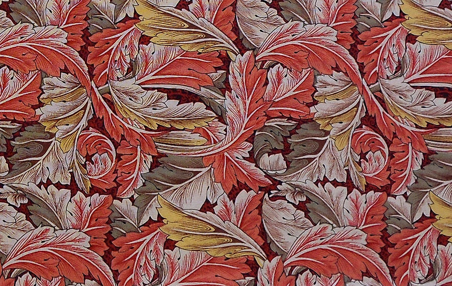 William Morris Digital Art - Acanthus Leaf by Philip Ralley