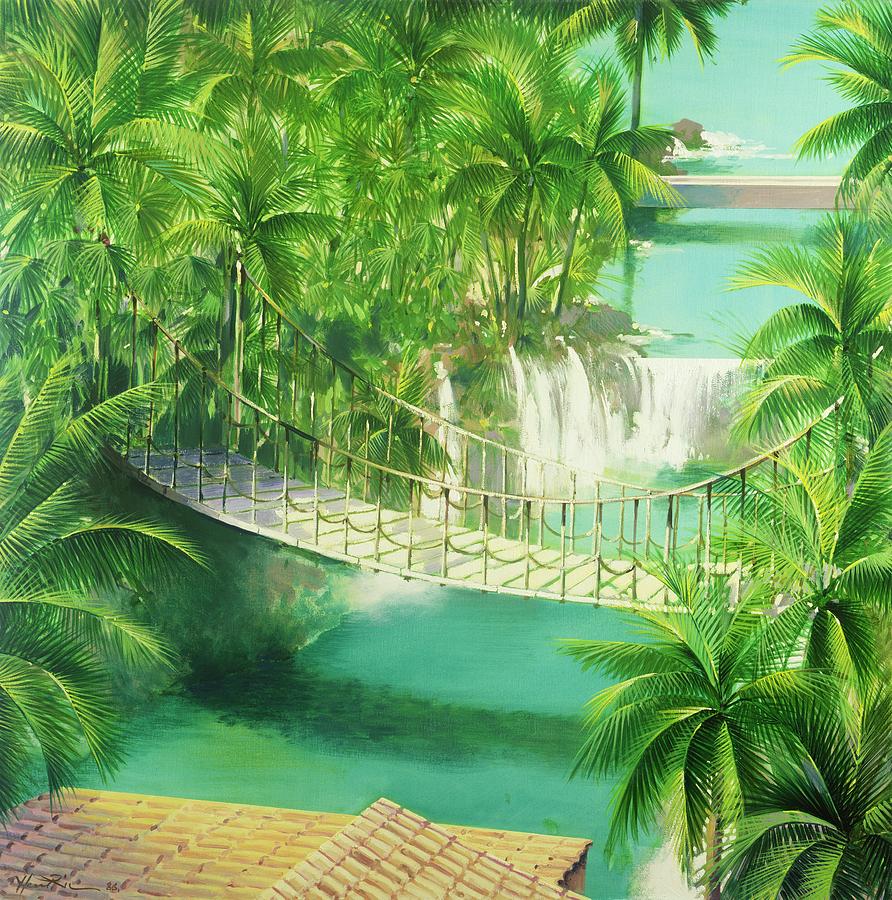 Paradise Painting - Acapulco by Andrew Hewkin