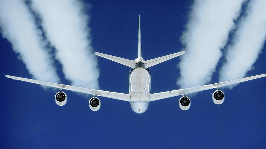 Access Jet Aircraft Biofuel Research Photograph by Nasa/ssai Edward Winstead/science Photo Library