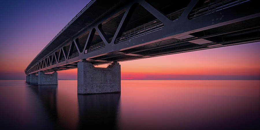 Accurate Concrete - The Öresund Bridge Photograph by Magnus Larsson