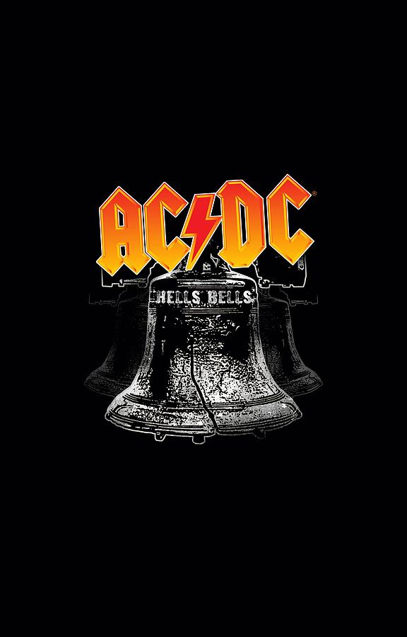 Ac Dc Digital Art - Acdc - Hells Bells by Brand A