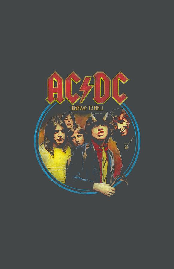 Music Digital Art - Acdc - Highway To Hell by Brand A
