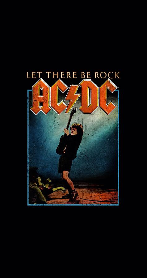 Acdc - Let There Be Rock Digital Art by Brand A