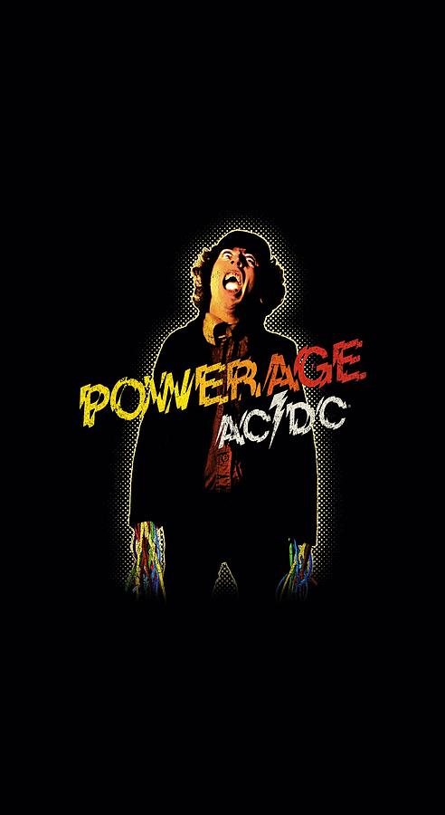 Music Digital Art - Acdc - Powerage by Brand A