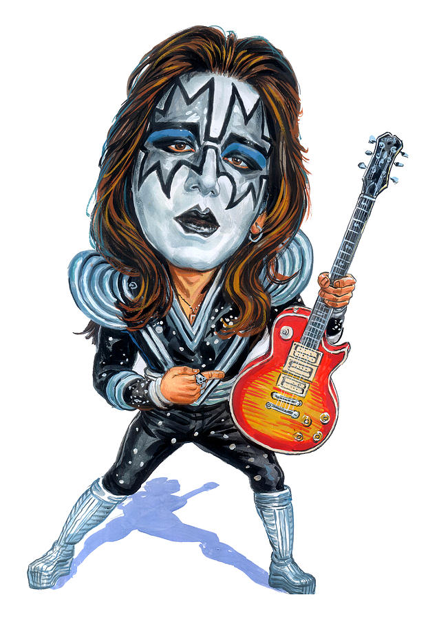 Ace Frehley Painting - Ace Frehley by Art  