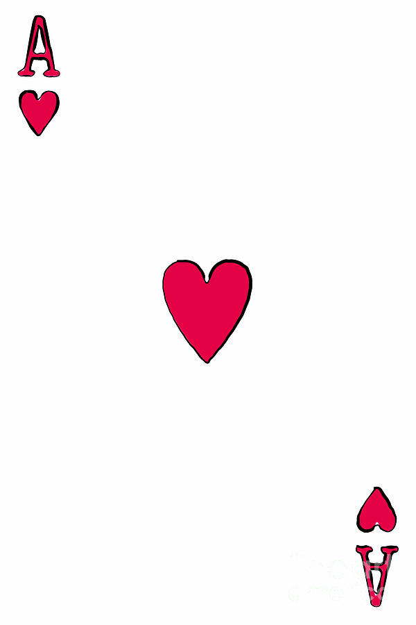 Ace of Hearts 20140301 Photograph by Wingsdomain Art and Photography
