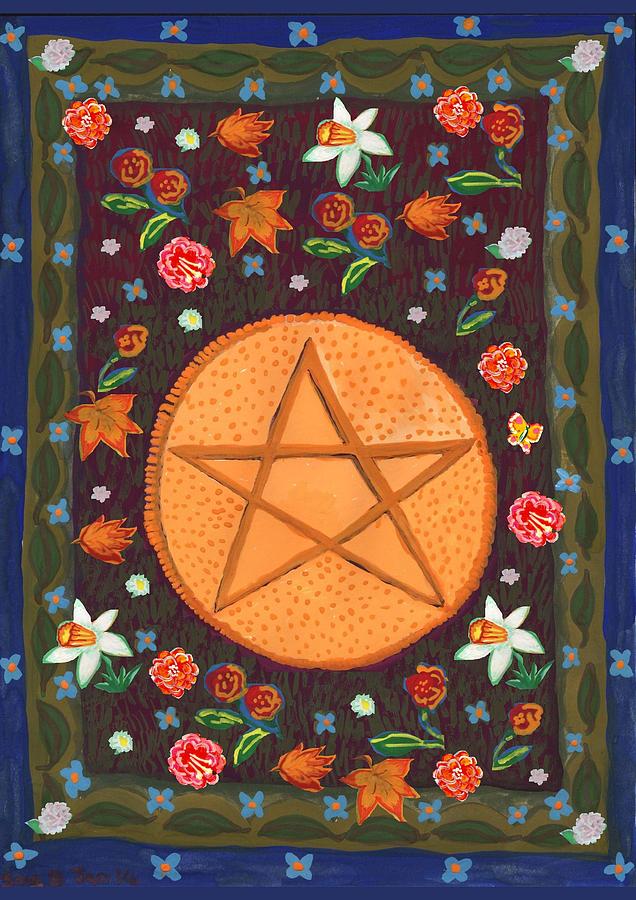 Ace of pentacles картинка