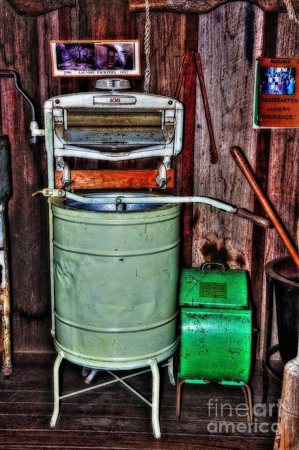 Acme Washing Machine - Early 1900s Photograph by Kaye Menner