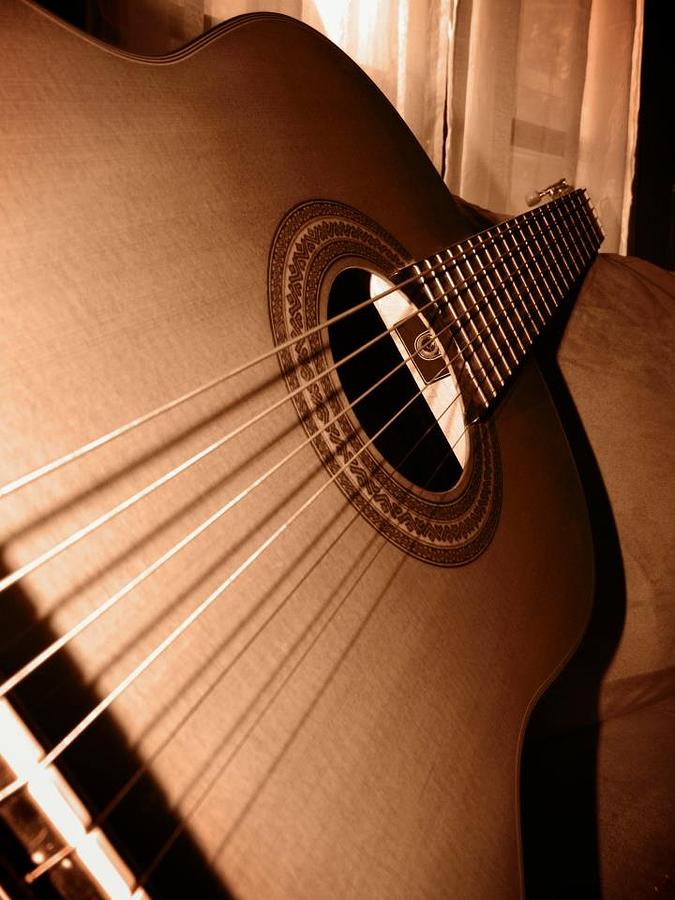 Acoustic Guitar Photograph by Ester McGuire