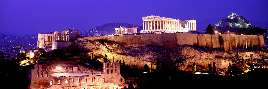 Acropolis, Athens, Greece Photograph by Panoramic Images