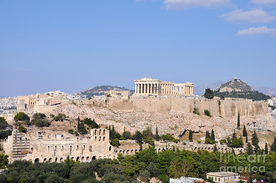 Acropolis of Athens Photograph by George Atsametakis