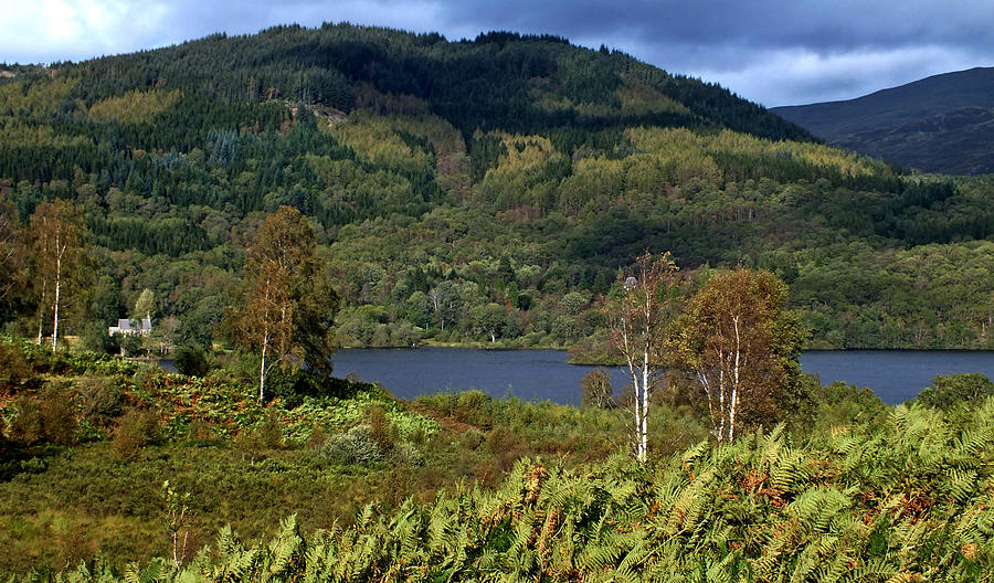 Across The Loch Photograph by John Topman