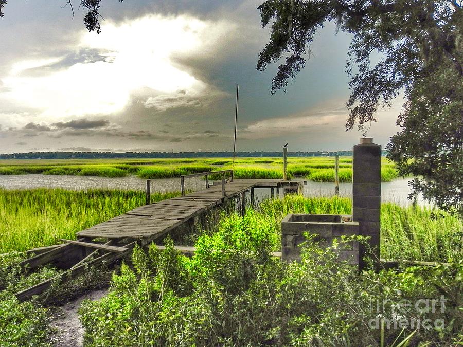 Beaufort South Carolina Photograph - Across the River by Patricia Greer