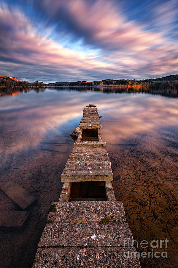 Sunset Photograph - Across The Water by John Farnan