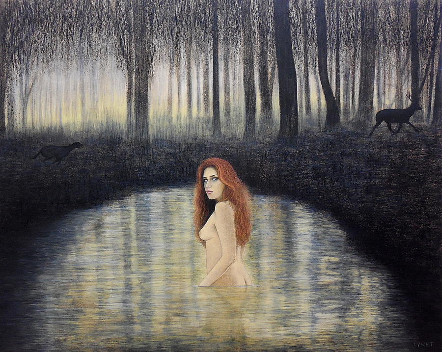 Actaeon and Artemis by Lynet McDonald Actaeon and Artemis by Lynet McDonald
