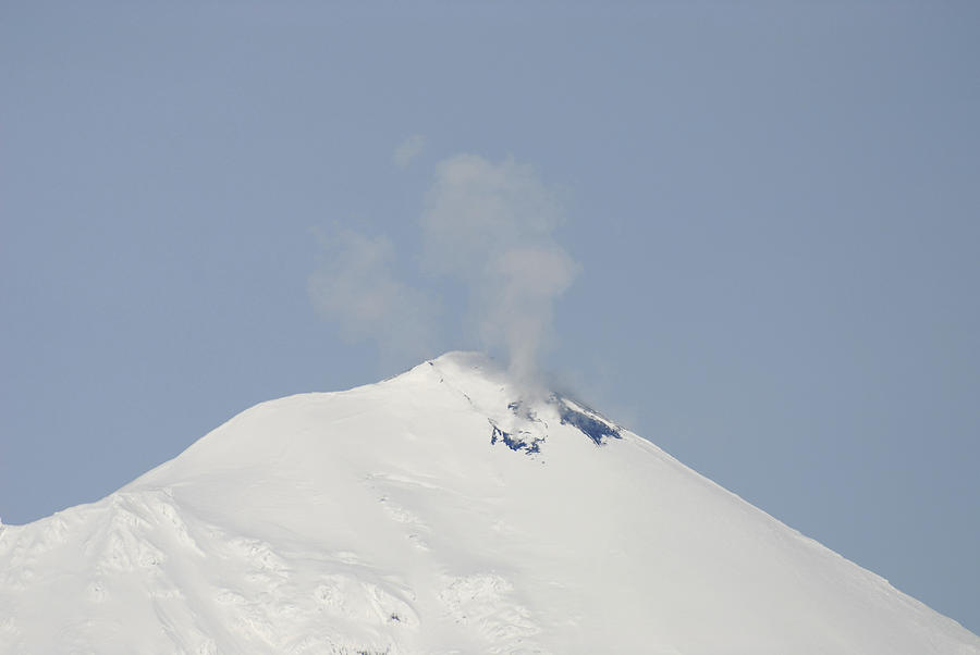 Active Volcano Mt. Pavlof Photograph by Carleton Ray