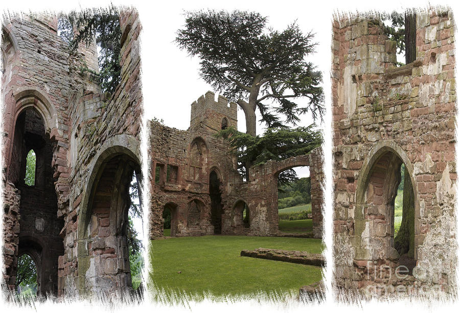 Acton Burnell Triptych Photograph by Sheila Laurens