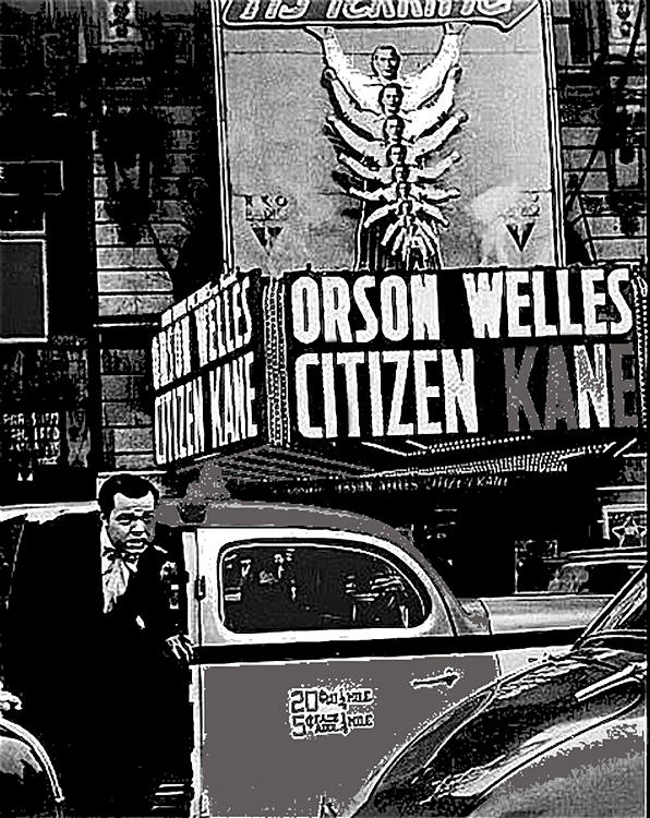 Actor co-writer Director Orson Welles premier Citizen Kane Palace Theater  New York May 1 1941-2014 Photograph by David Lee Guss - Pixels