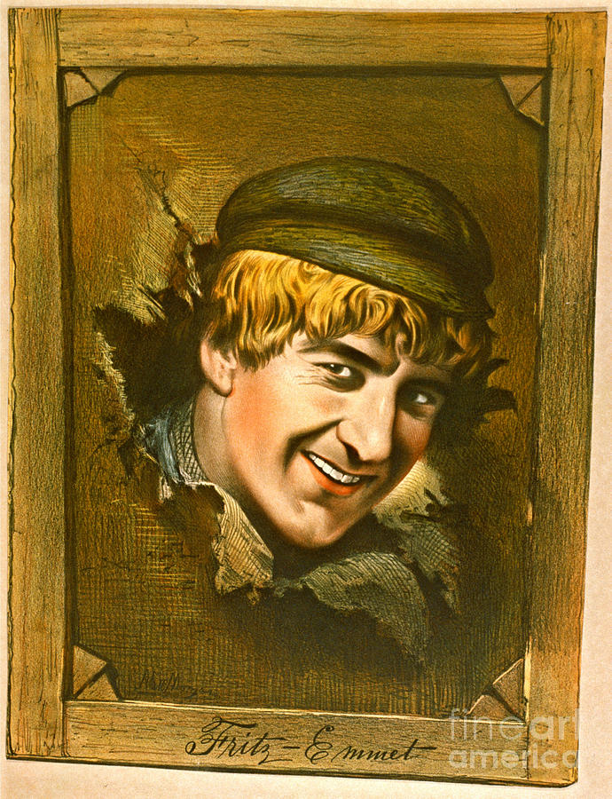Actor Fritz-Emmet 1880 Photograph by Padre Art
